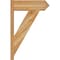 Ekena Millwork Traditional Rough Sawn Arts and Crafts Outlooker, Western Red Cedar, 8"W x 24"D x 36"H OUT08X24X36TRA03RWR - alternate 3